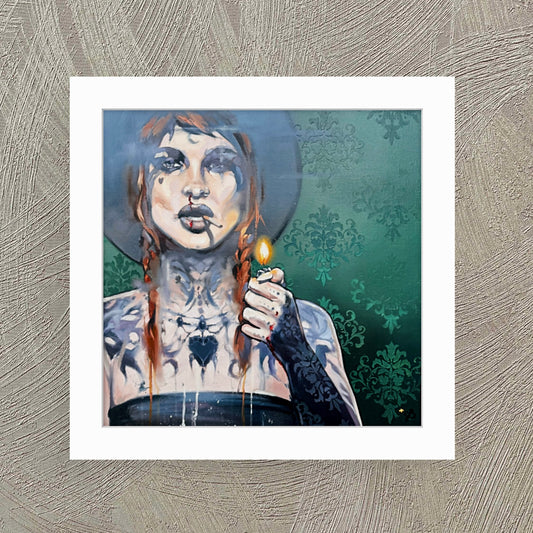 'Faith', unframed fine art print on paper, size small (50 x 50cm)