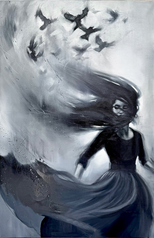 'Ava' unframed canvas print