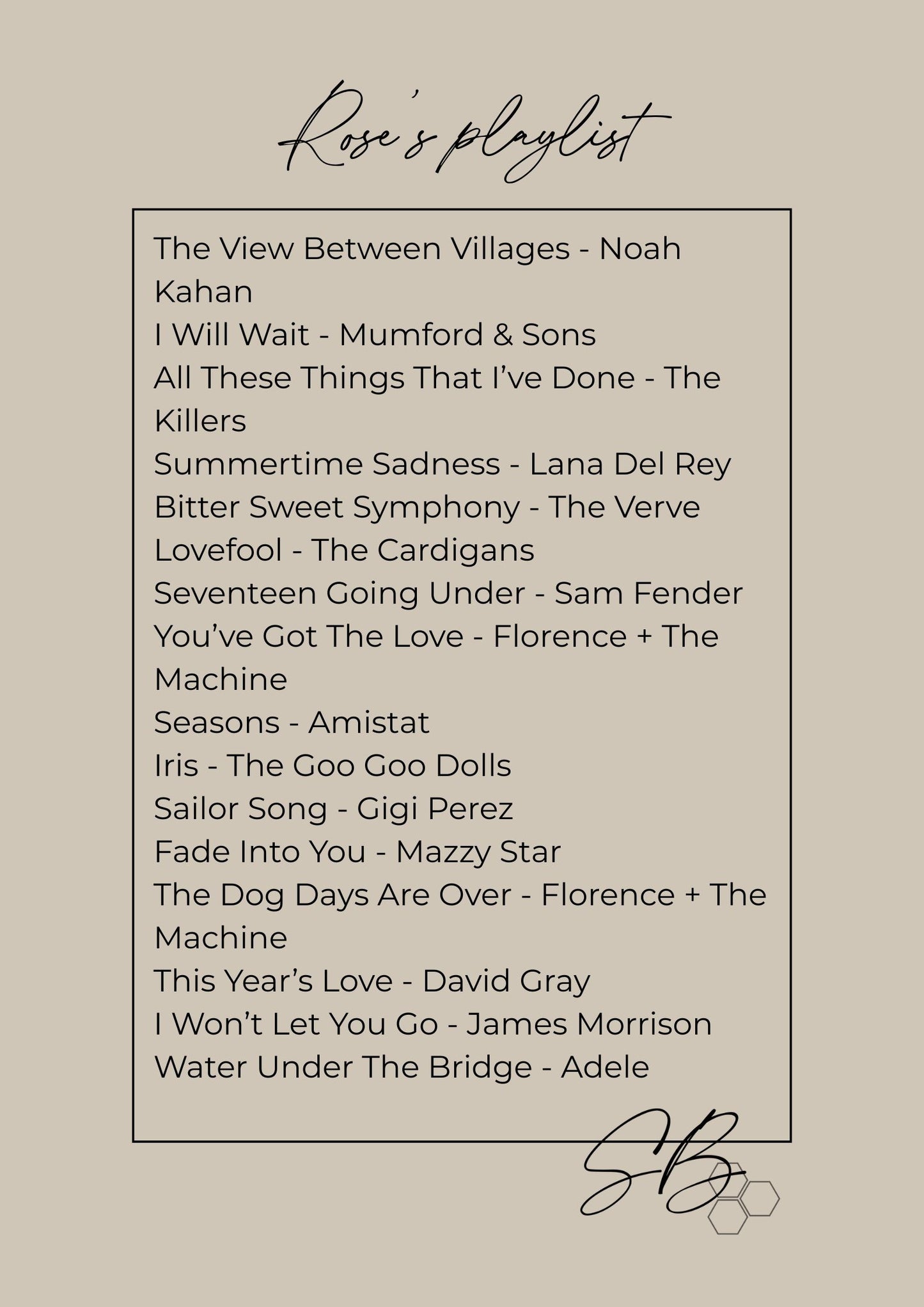 'Rose', unframed fine art print, size small (A2)