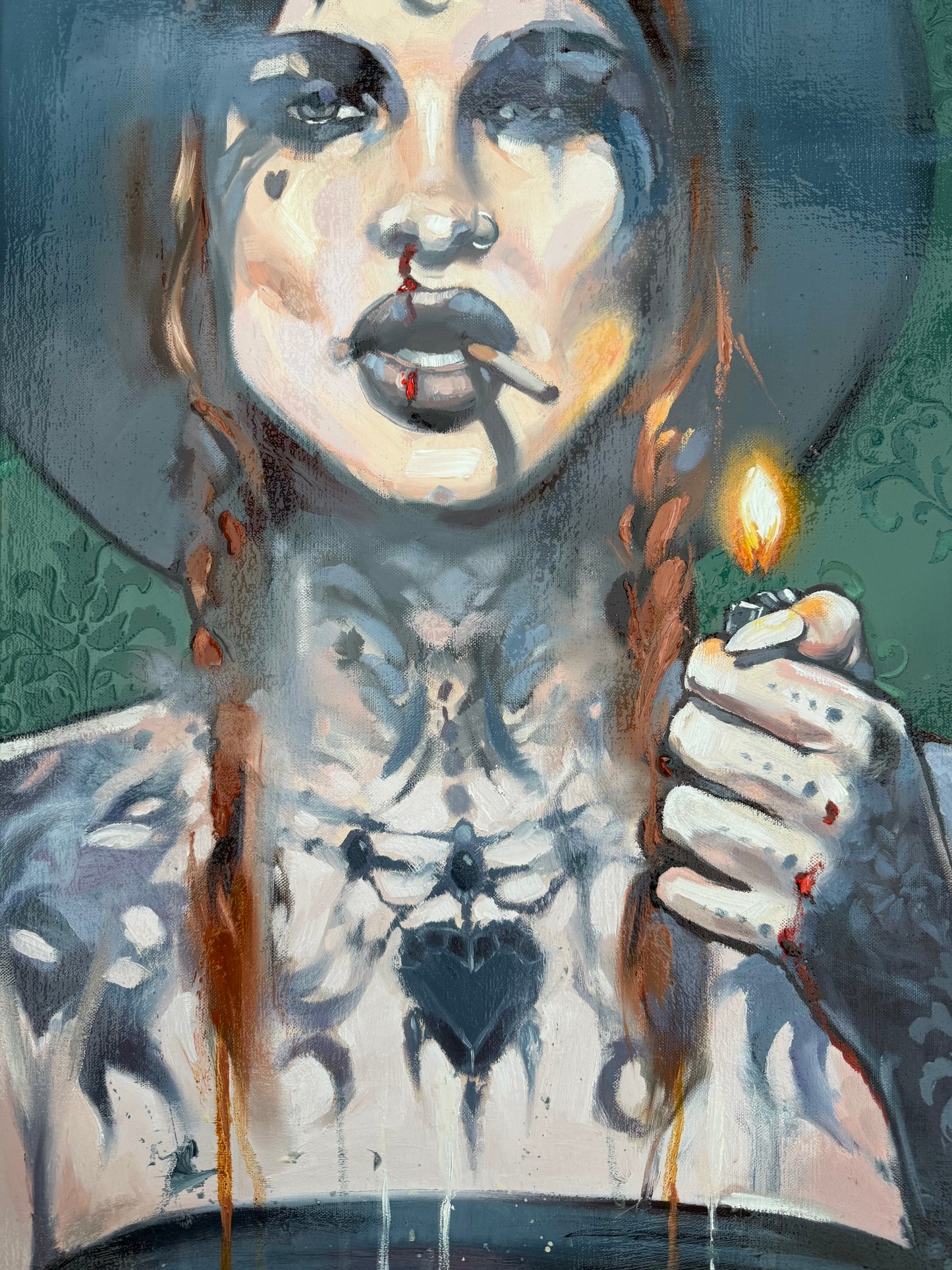 'Faith', unframed fine art print on paper, size small (50 x 50cm)