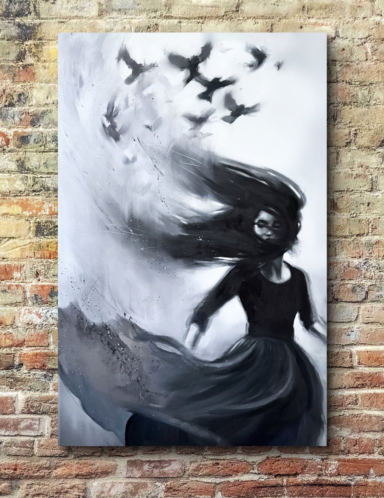 'Ava' unframed canvas print