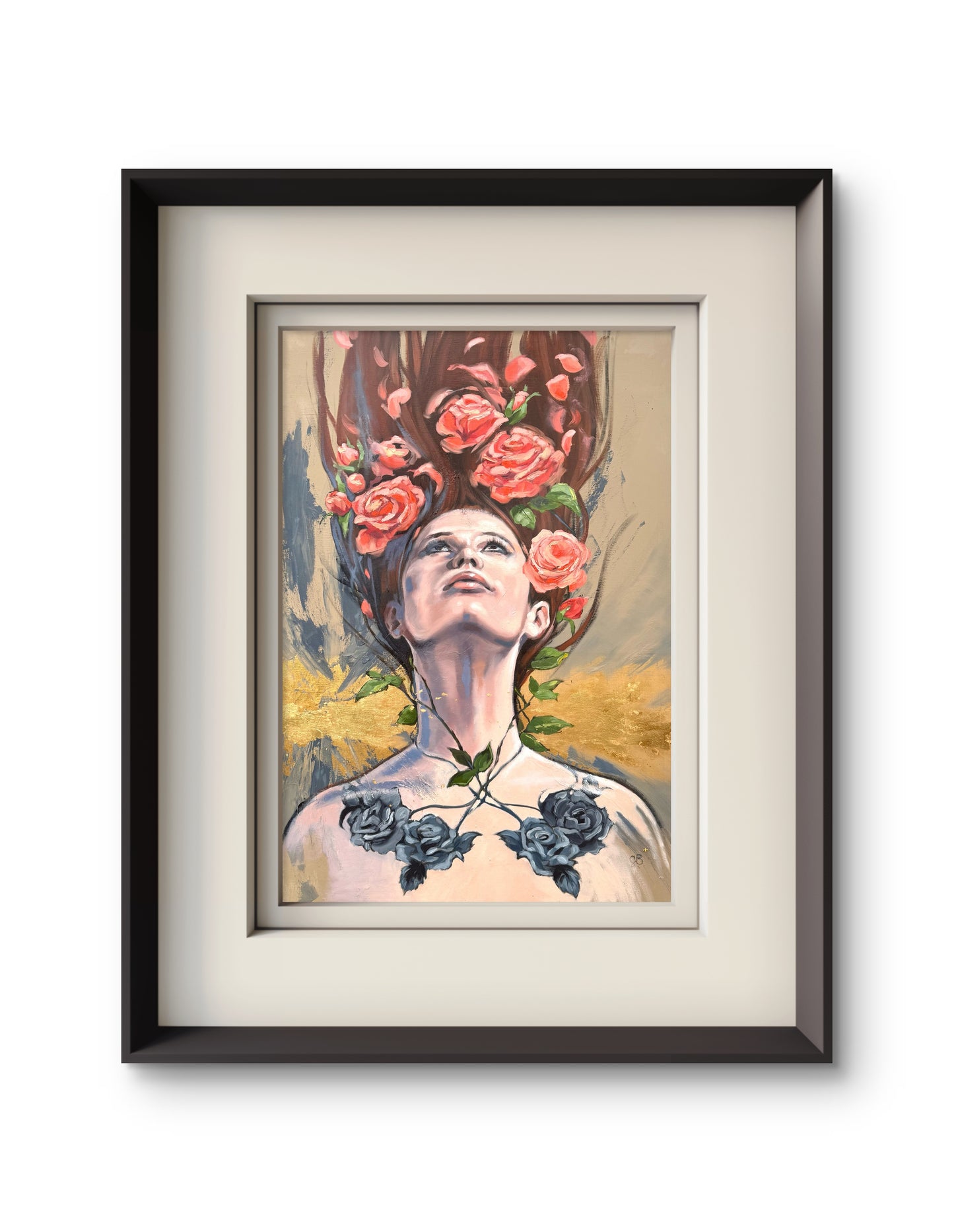 'Rose', unframed fine art print, size small (A2)