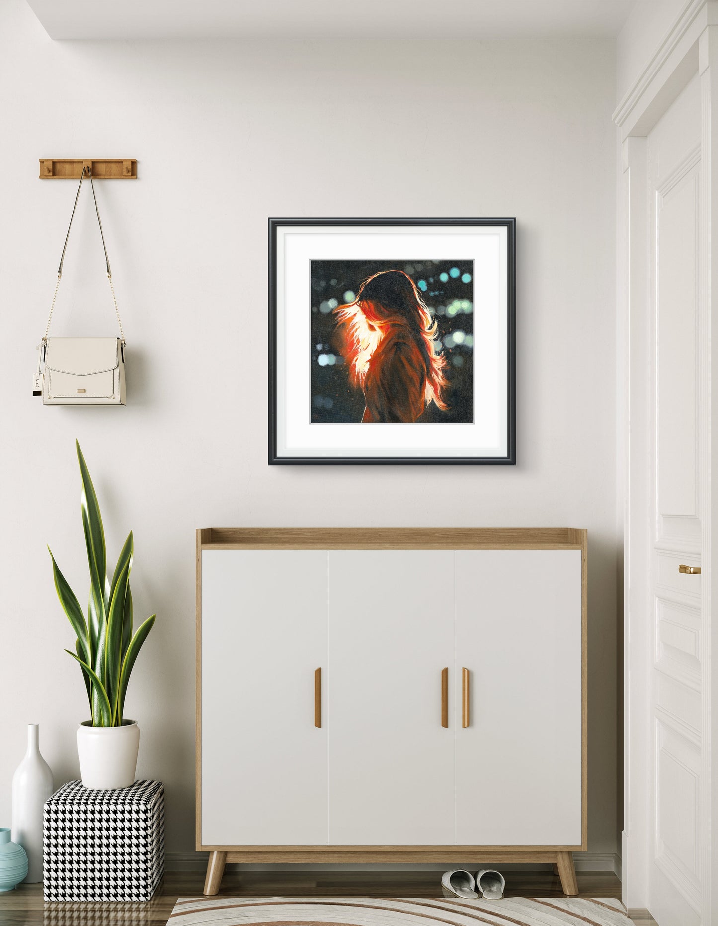 'Phoenix' unframed fine art print on paper, size small (50 x 50cm)