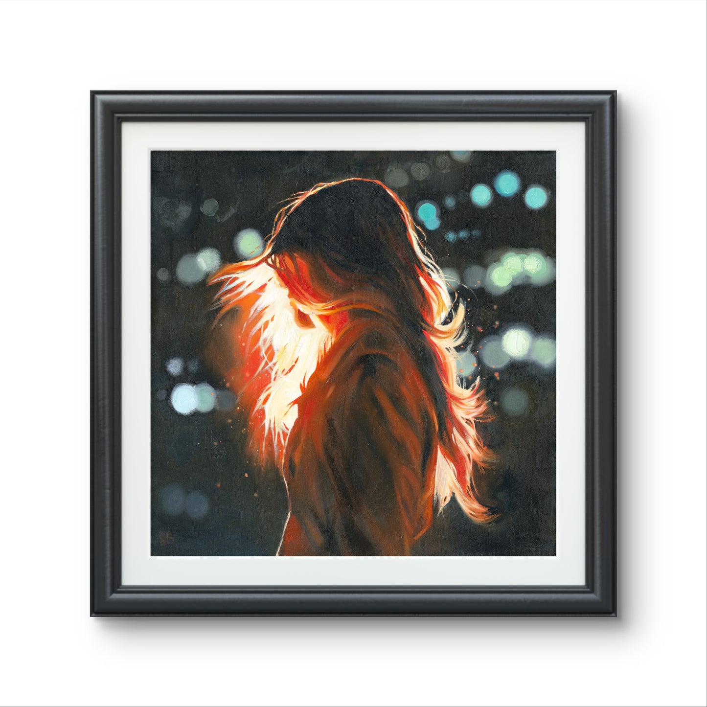 'Phoenix' unframed fine art print on paper, size small (50 x 50cm)