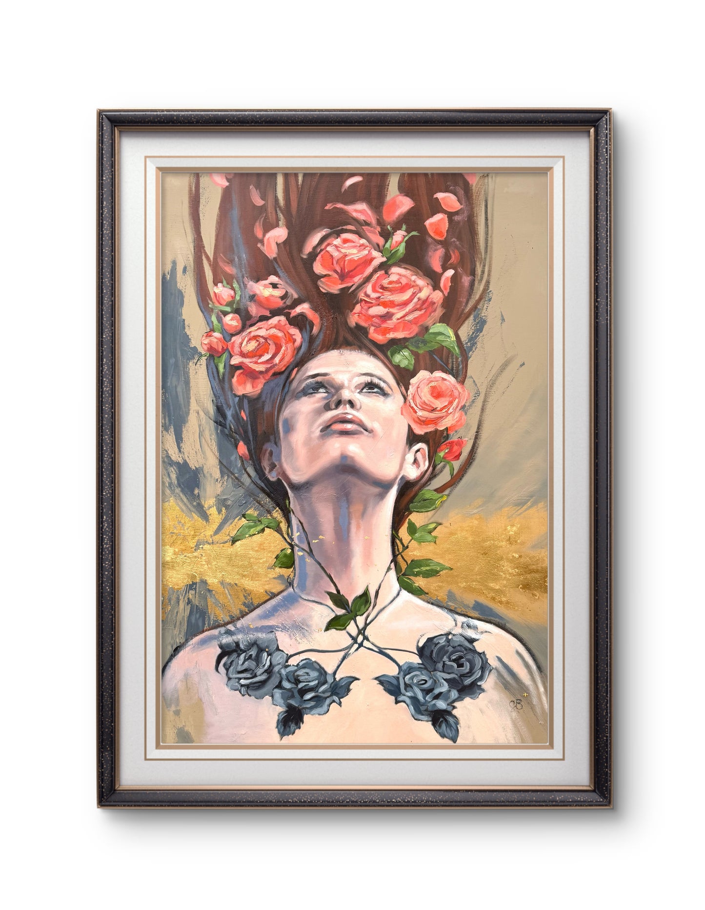 'Rose', unframed fine art print, size large (70 x 100cm)