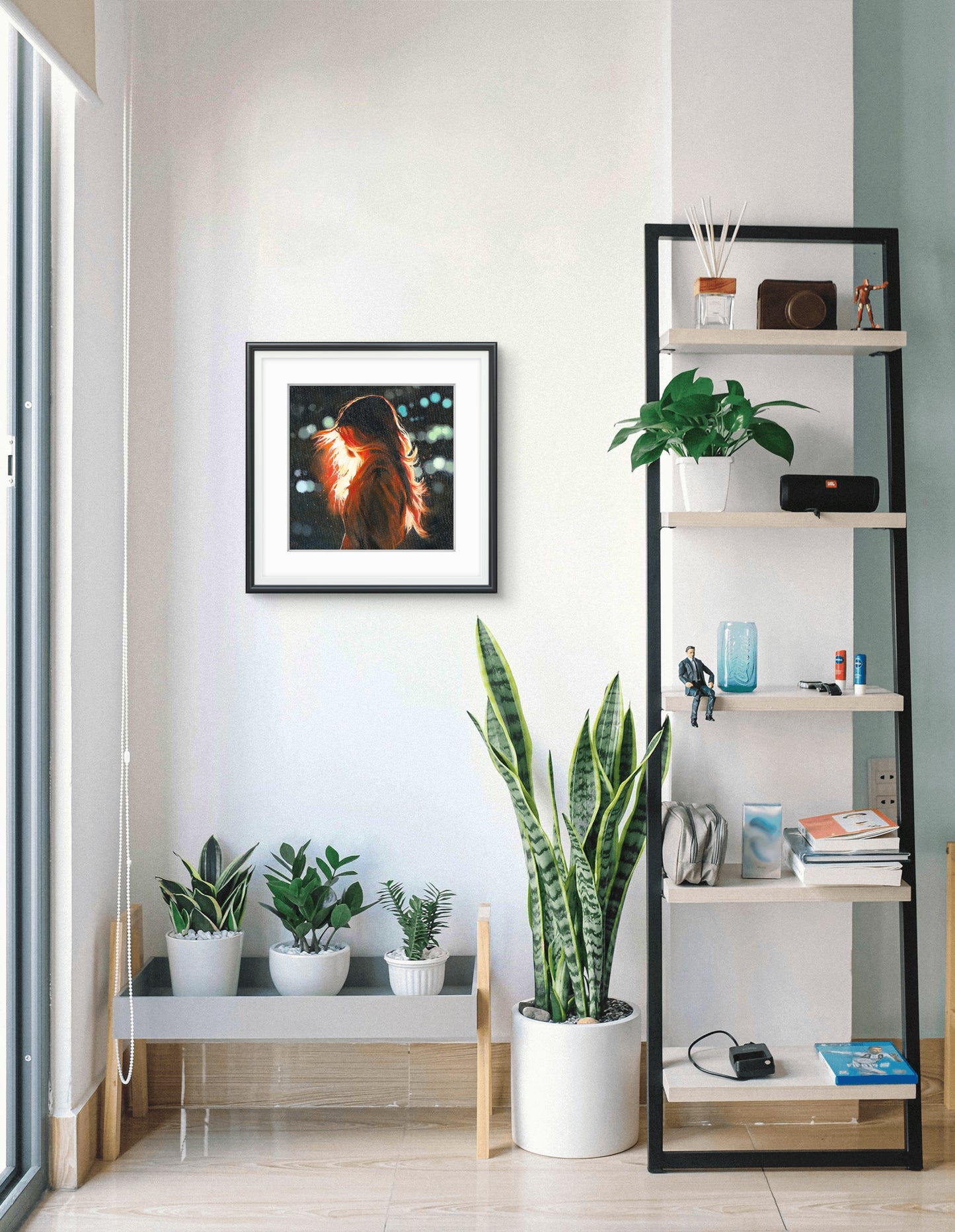 'Phoenix' unframed fine art print on paper, size small (50 x 50cm)