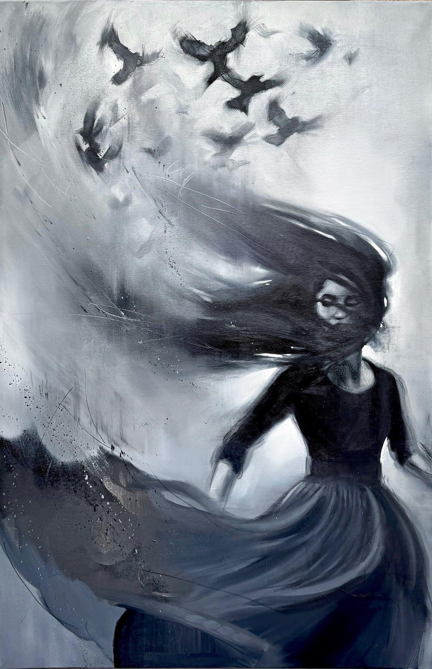 'Ava' unframed canvas print
