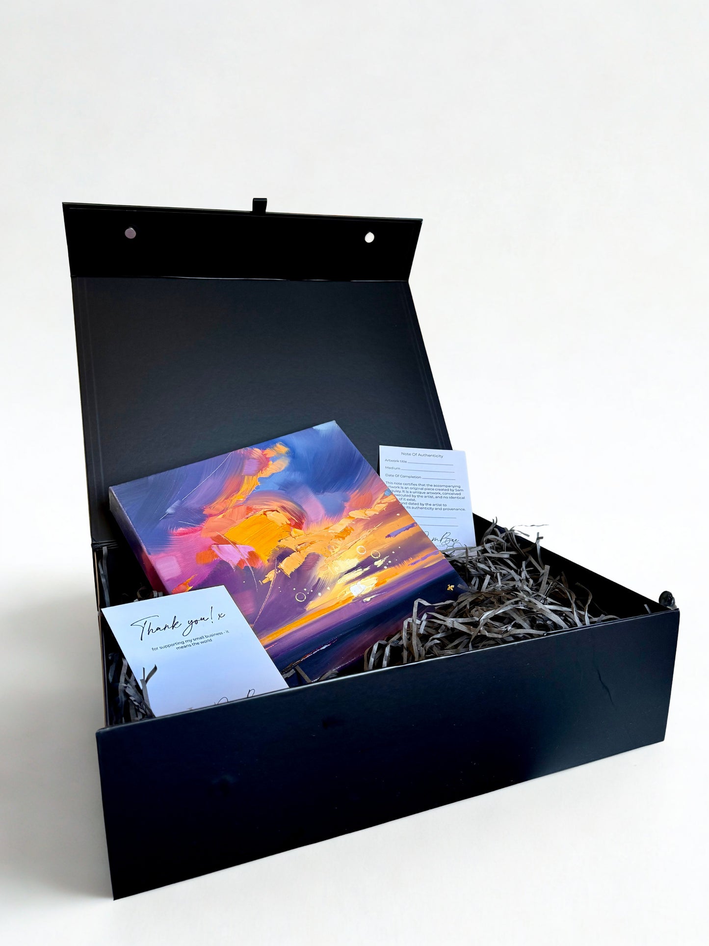Sunset no.1, original oil painting