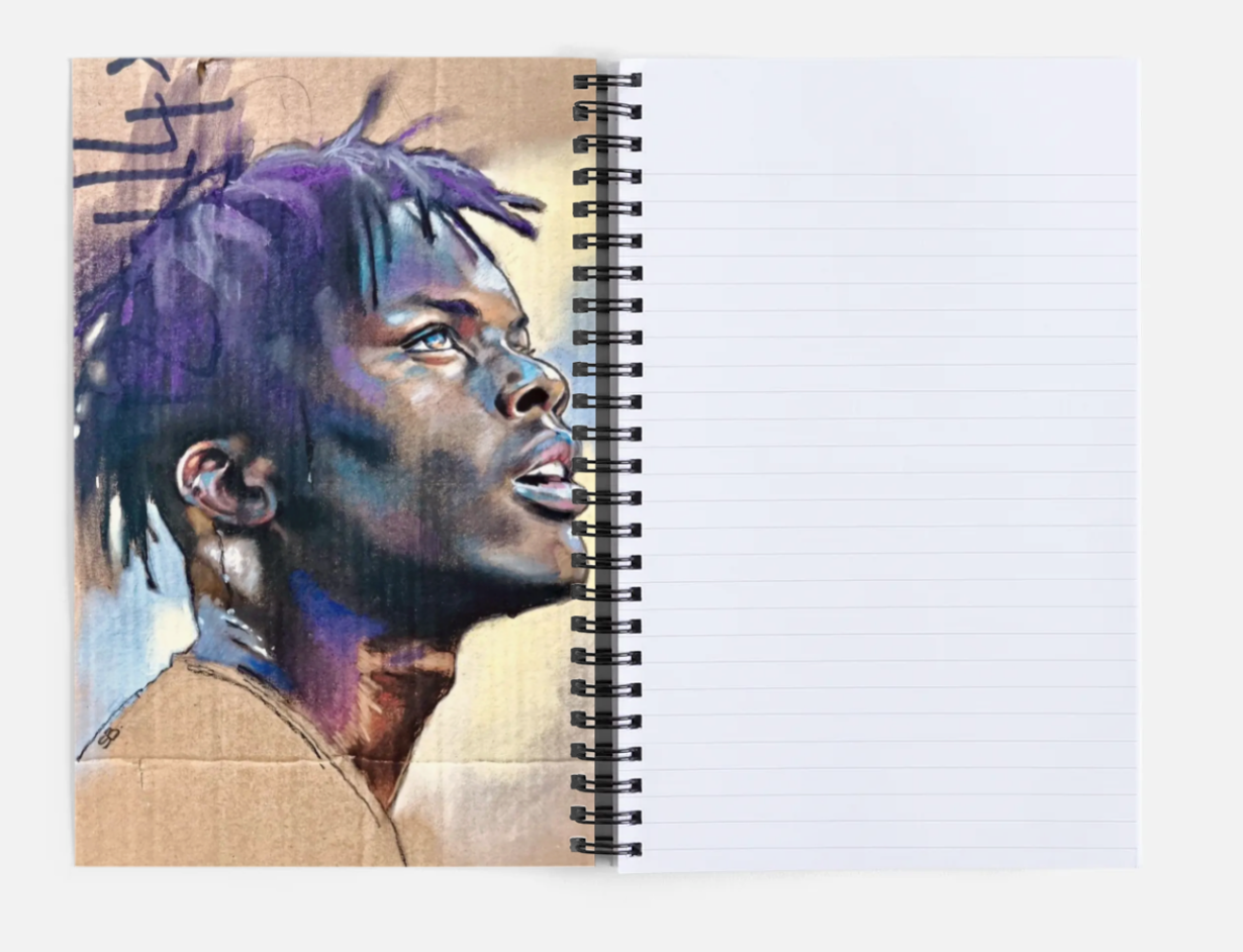 Maro spiral bound notebook