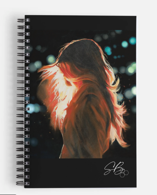 Phoenix spiral bound notebook