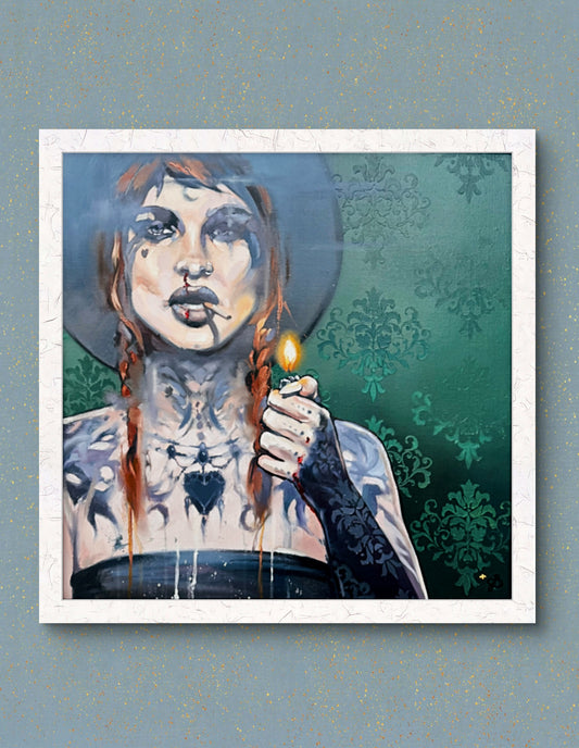 'Faith', unframed fine art print on paper, size large (70 x 70cm)